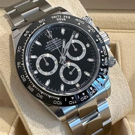 daytona rolex stahl neu|Rolex schwarz lünette.